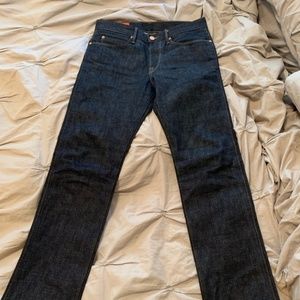 Freenote Cloth Rios selvedge slim straight jeans